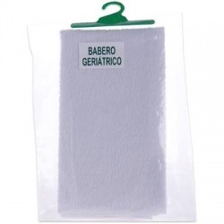 Ortotex Babero Adulto Impermeable Rizo Blanco