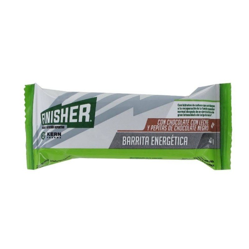 Finisher Barritas Proteínas Sabor Chocolate - Leche - 20 Barritas
