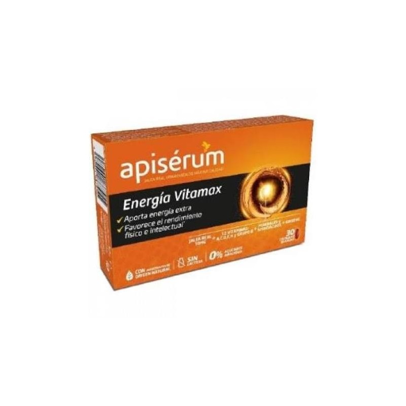 Apiserum Energía Vitamax - 30 Cápsulas