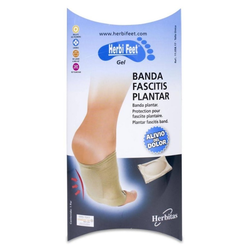 Herbi Feet Banda Fascitis Plantar - 2 Unidades