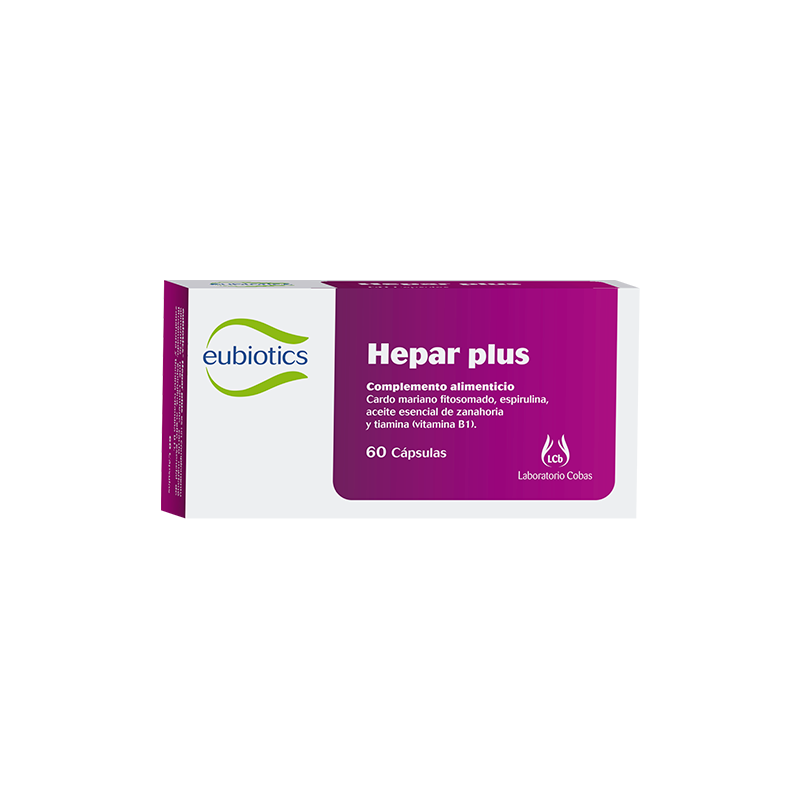 Eubiotics Hepar Plus - 60 Cápsulas
