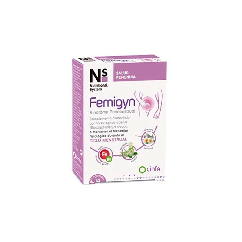 Nutritional System Femigyn Síndrome Premenstrual - 14 Comprimidos