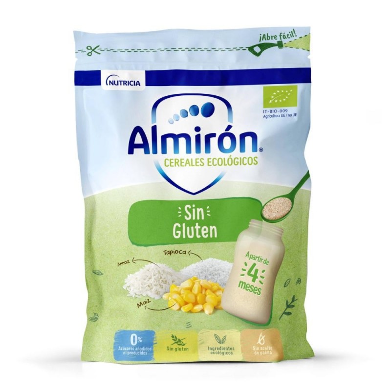 Almirón Cereales Ecológicos Sin Gluten - 200gr