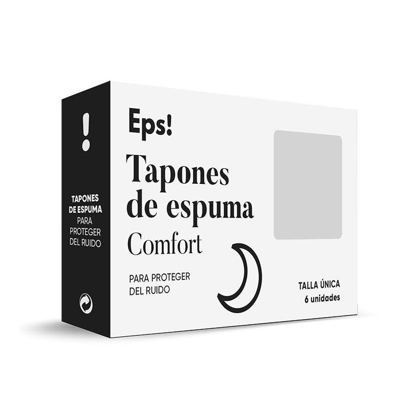 Teps! Tapones Oídos Espuma Confort - 6 Tapones