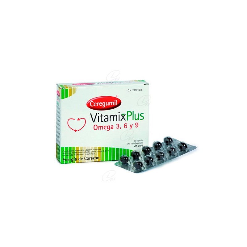 Ceregumil Vitamix Plus - 30 Cápsulas