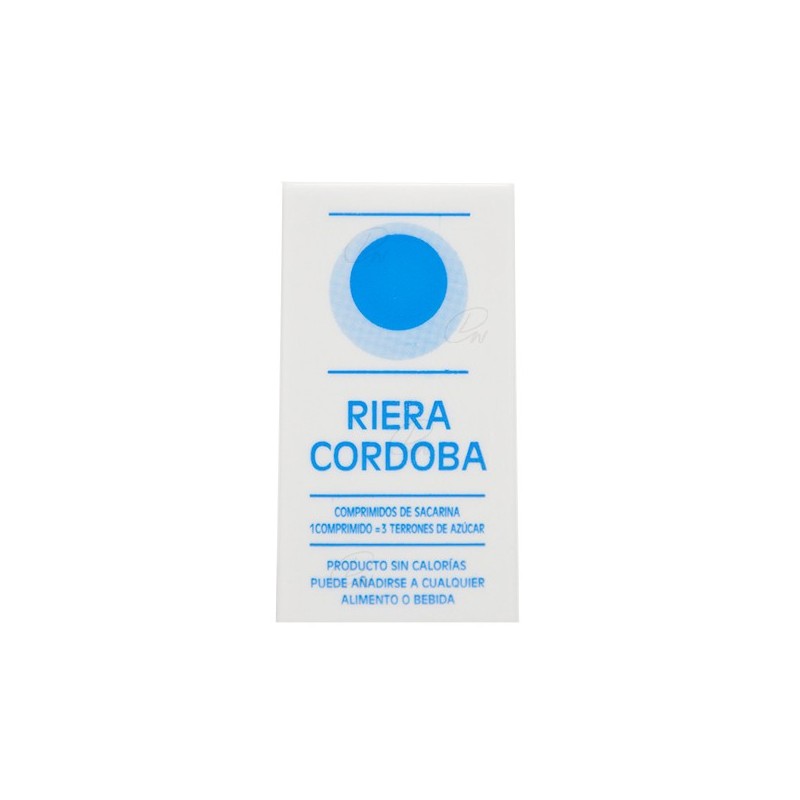 Sacarina Riera Córdoba - 200 Comprimidos