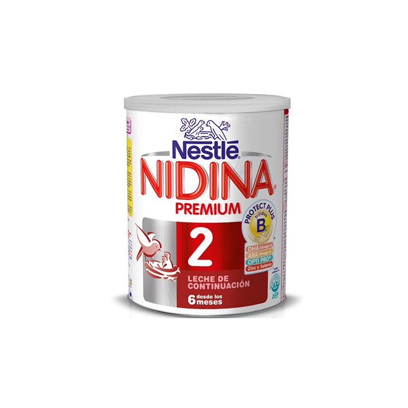 Nestlé Nidina 2 Premium Leche Continuación - 800gr