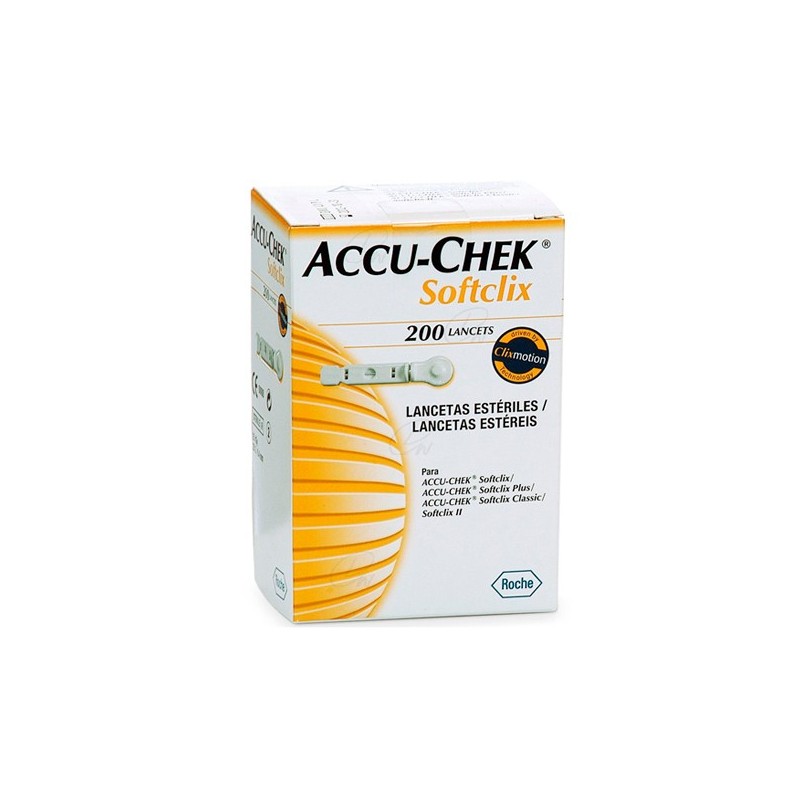 Accu-Chek Softclix II Lancetas Glucosa - 200 Lancetas