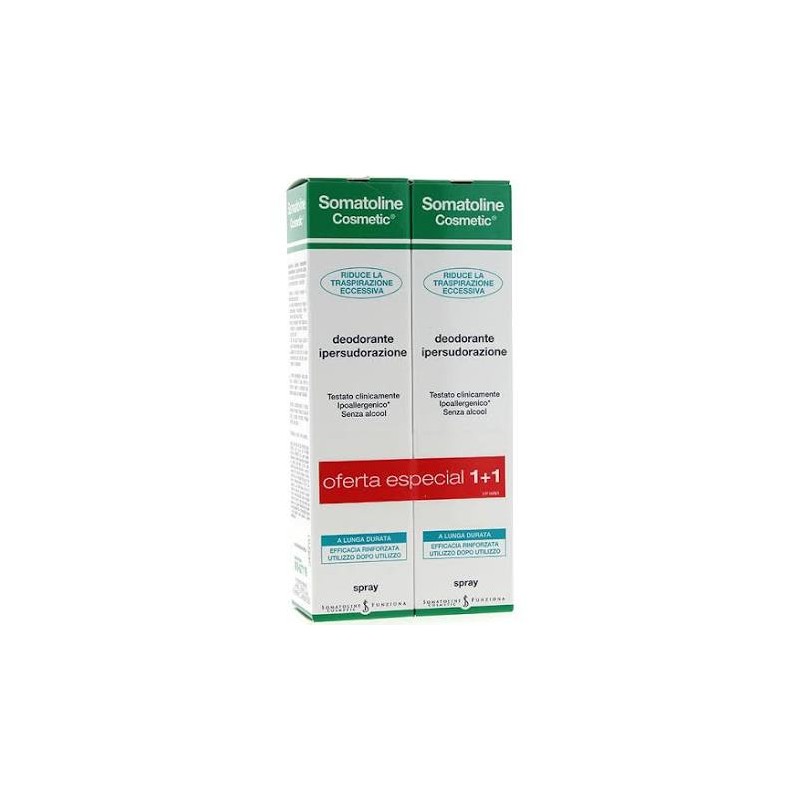 Somatoline Spray Desodorante Hipersudoración - 2 x 125ml