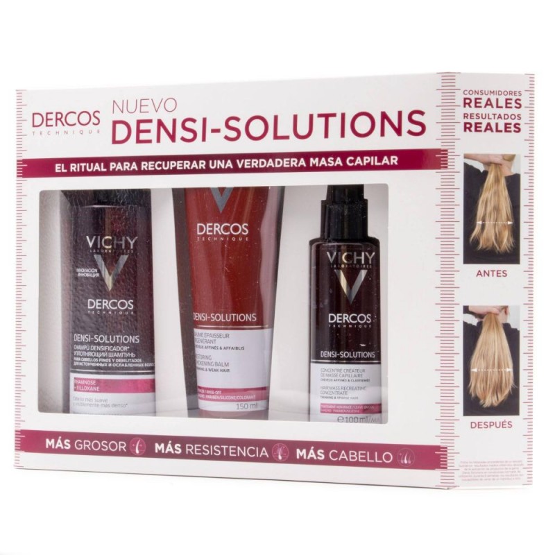 Vichy Dercos Densi-Solutions Gel - 250ml + 250ml + 100ml