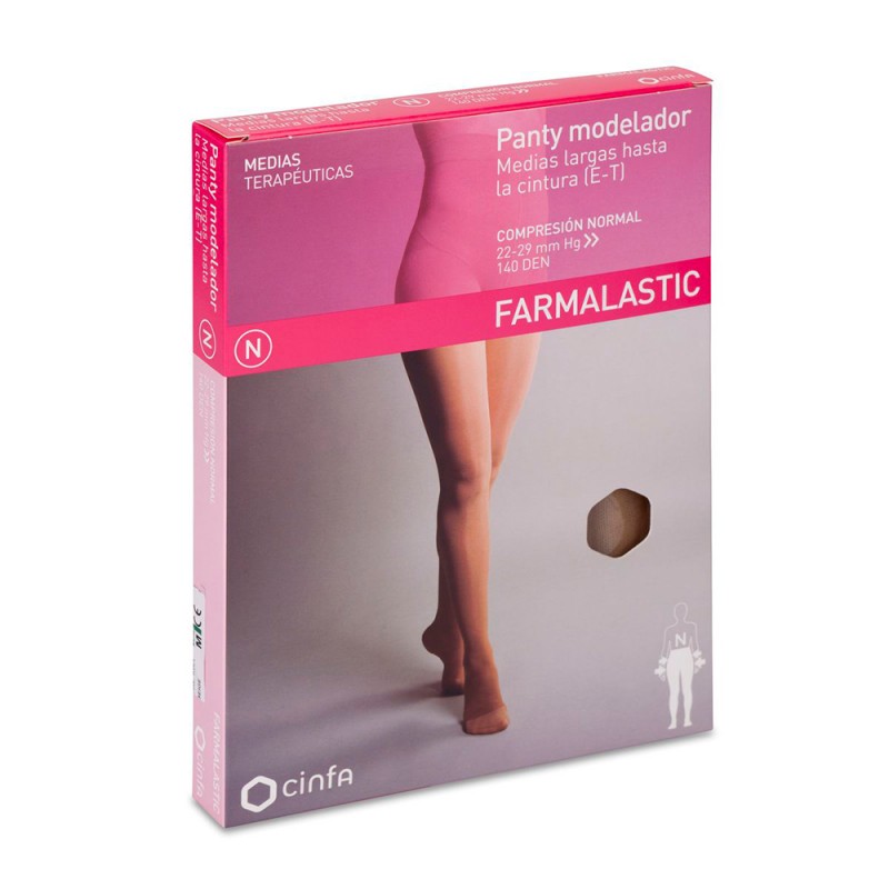 Farmalastic Panties Compresión Normal con Modelador 140 Marrones
