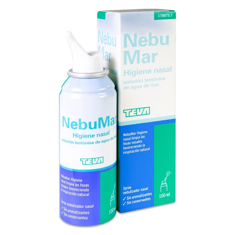 Teva Nebumar Solución Isotónica Higiene Nasal - 100ml