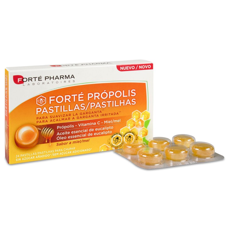 Forté Pharma Própolis Pastillas Miel - 25 Pastillas