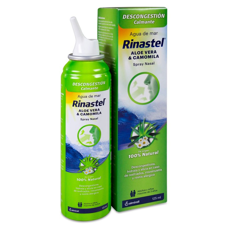 Rinastel Aloe Vera & Camomila Spray Nasal Descongestivo - 125ml