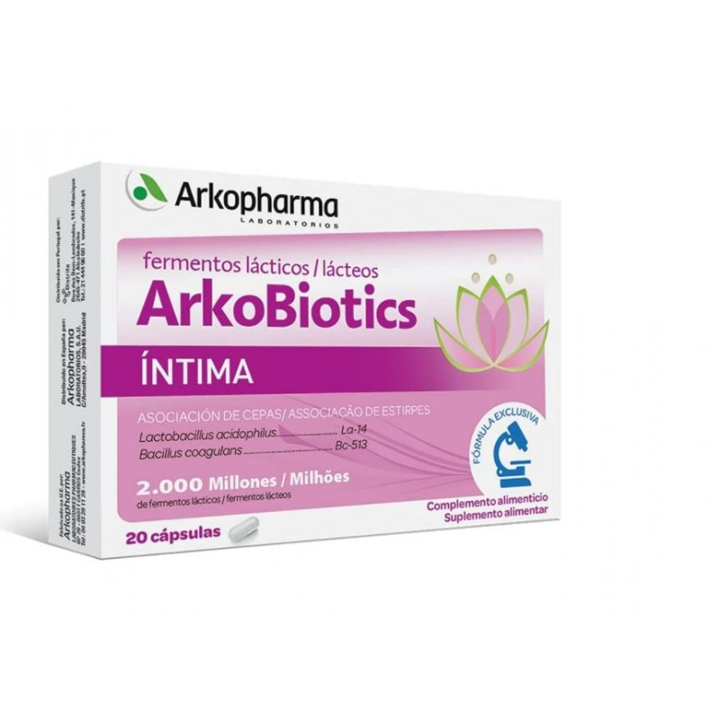 Arkopharma Arkoprobiotics Flora Vaginal - 20 Cápsulas