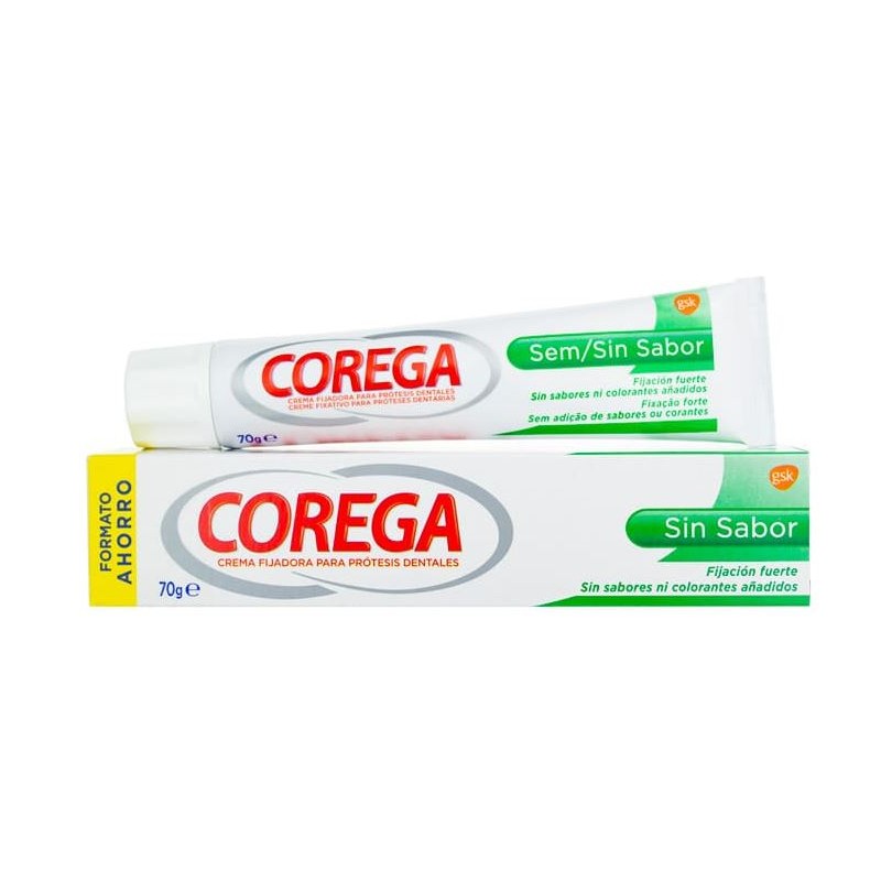 Corega Pack SS Crema Fijadora Prótesis Dental - 70gr + 6 Tabletas