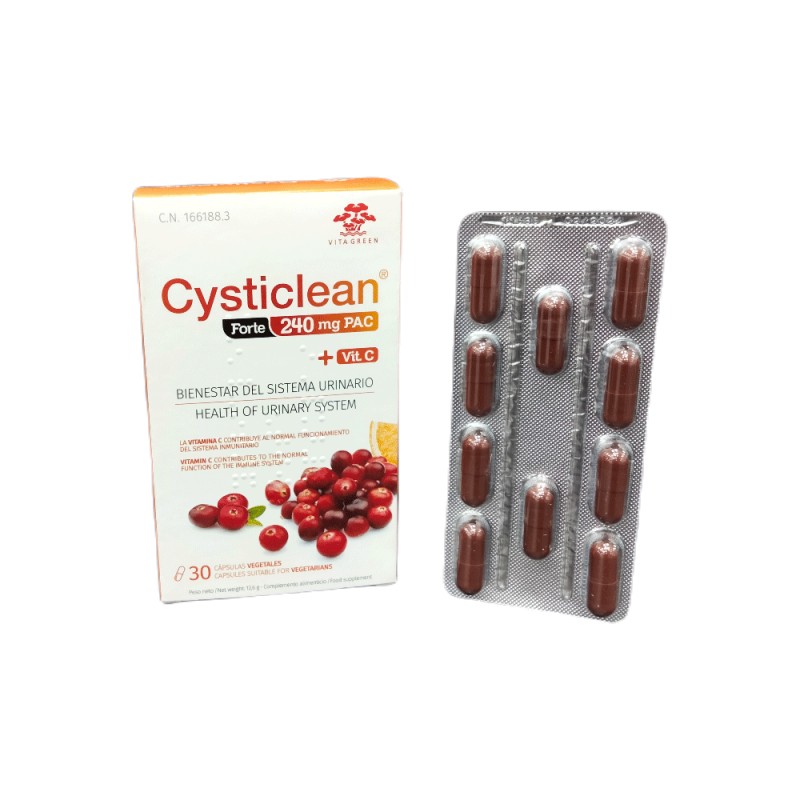 Vitagreen Cysticlean Forte - 30 Cápsulas