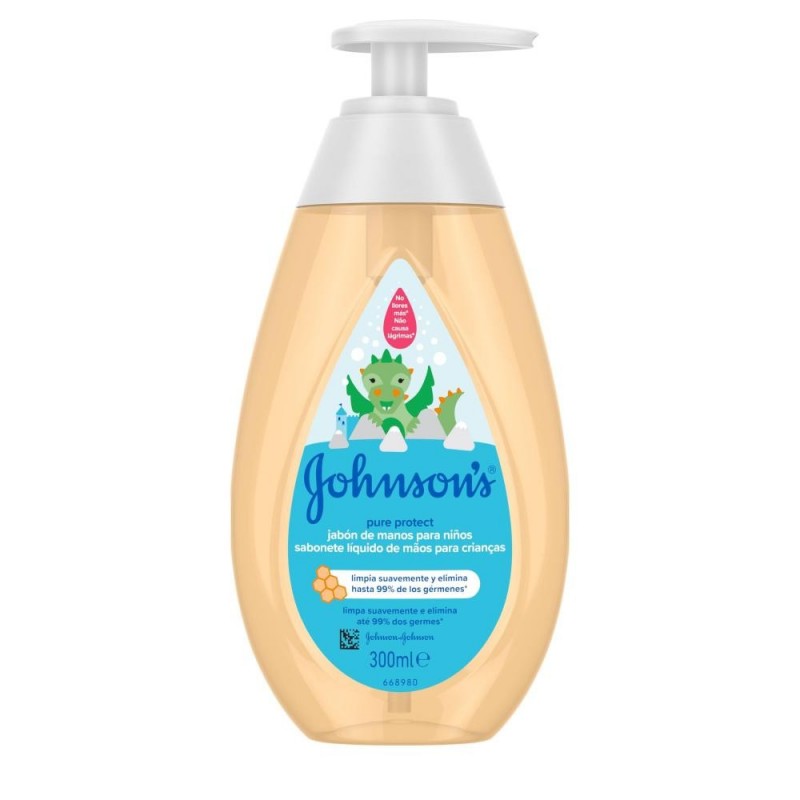 Johnson & Johnson Baby Pure Protect Jabón Manos - 300ml