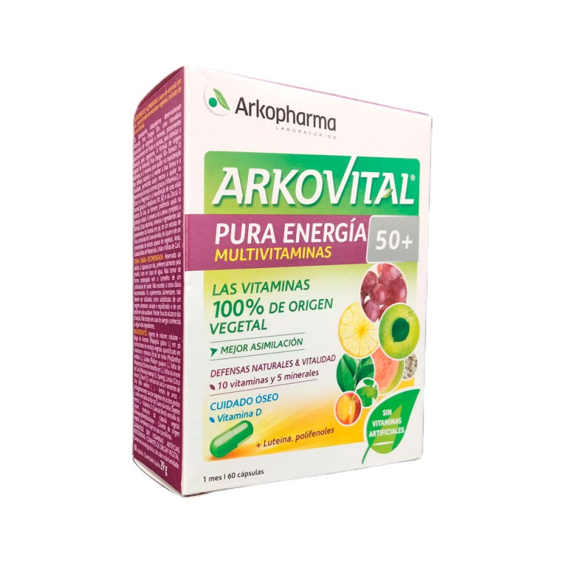 Arkopharma Arkovital Pura Energía - 60 Cápsulas