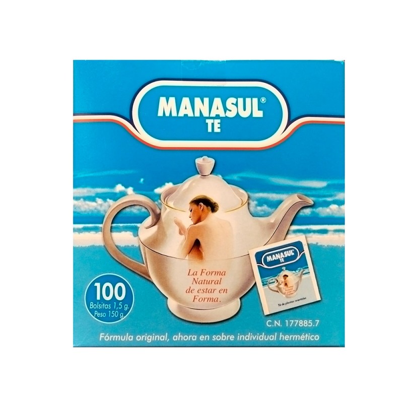 Manasul Té Infusión - 100 Bolsitas