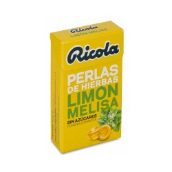 RICOLA PERLAS S/AZ 25G LIMON