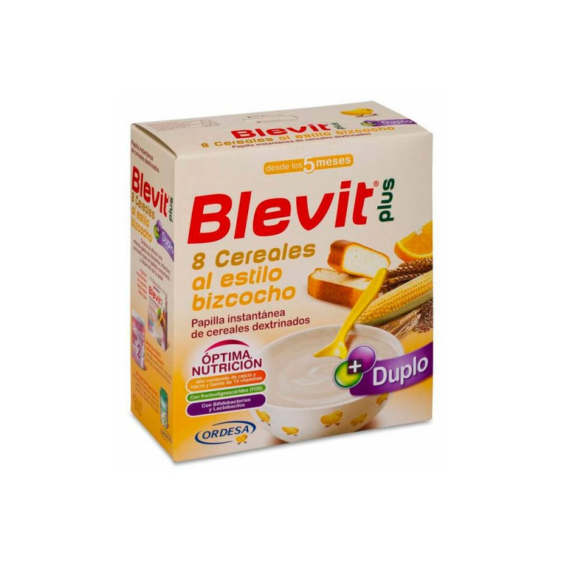 Blevit Plus Duplo Papilla 8 Cereales – Bizcocho – 600gr