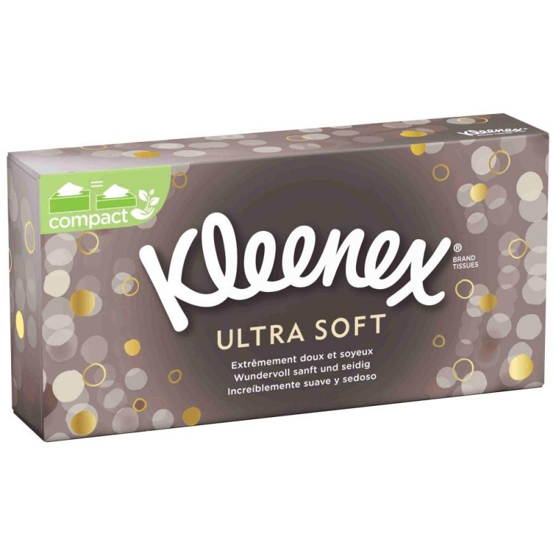 Kleenex Ultrasoft Pañuelos Papel - 80 Unidades