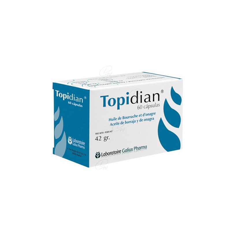 Topidian - 60 Cápsulas