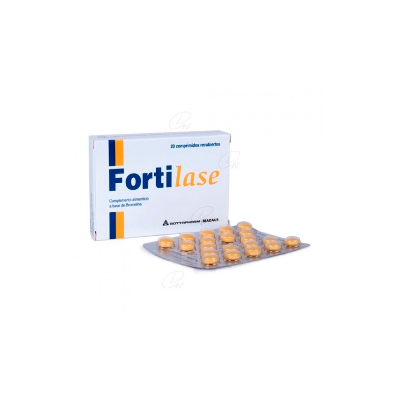 Fortilase - 20 Comprimidos
