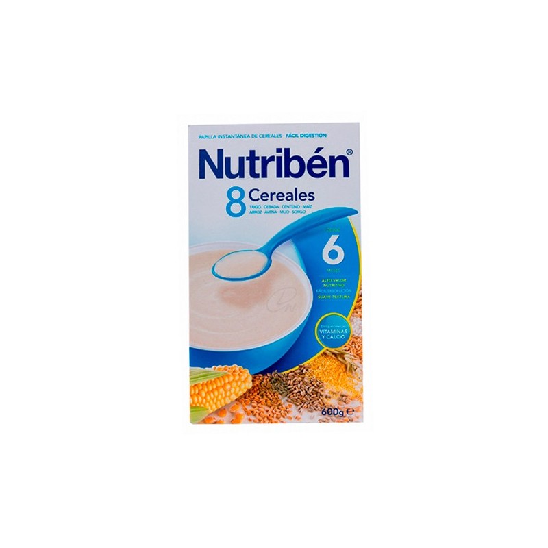 Nutribén Papilla 8 Cereales - 600gr