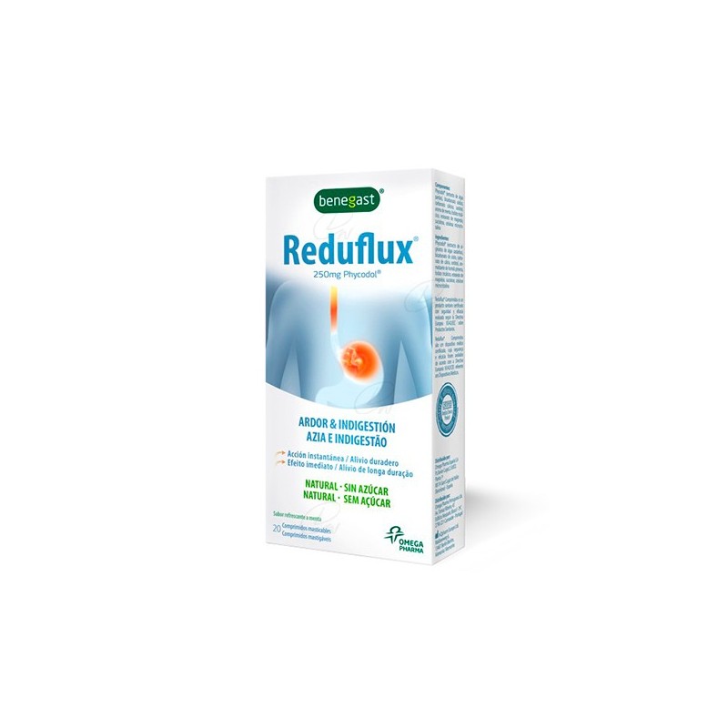 Benegast Reduflux Menta - 20 Comprimidos