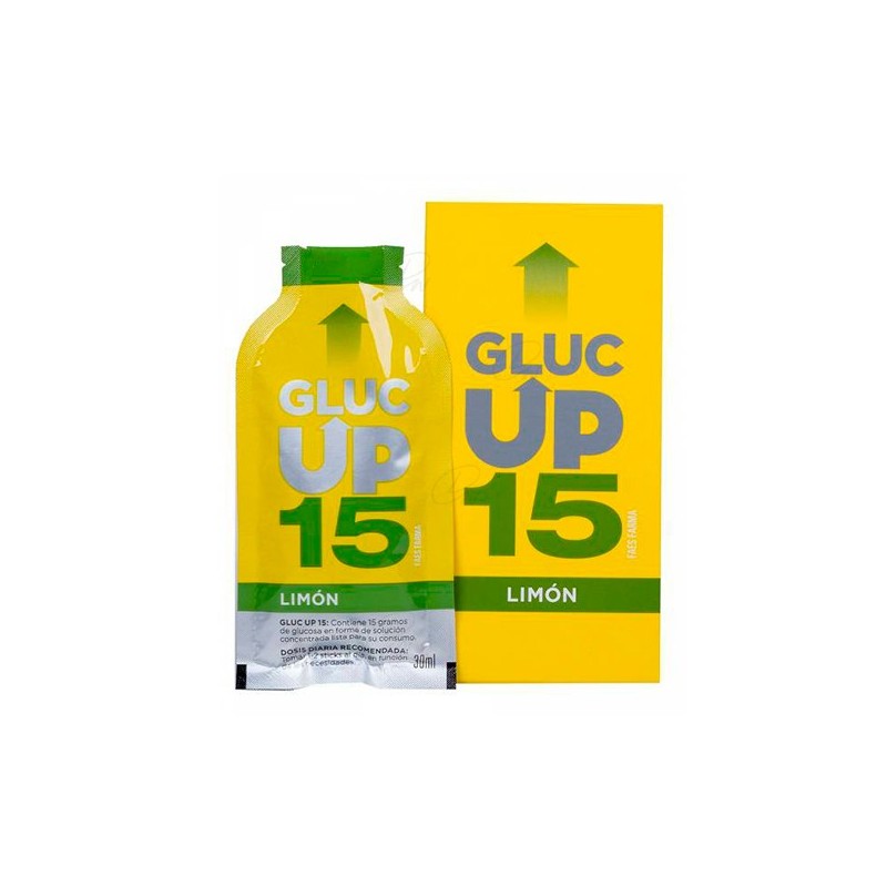 Gluc Up Limón 30ml - 15 x 3 Sticks