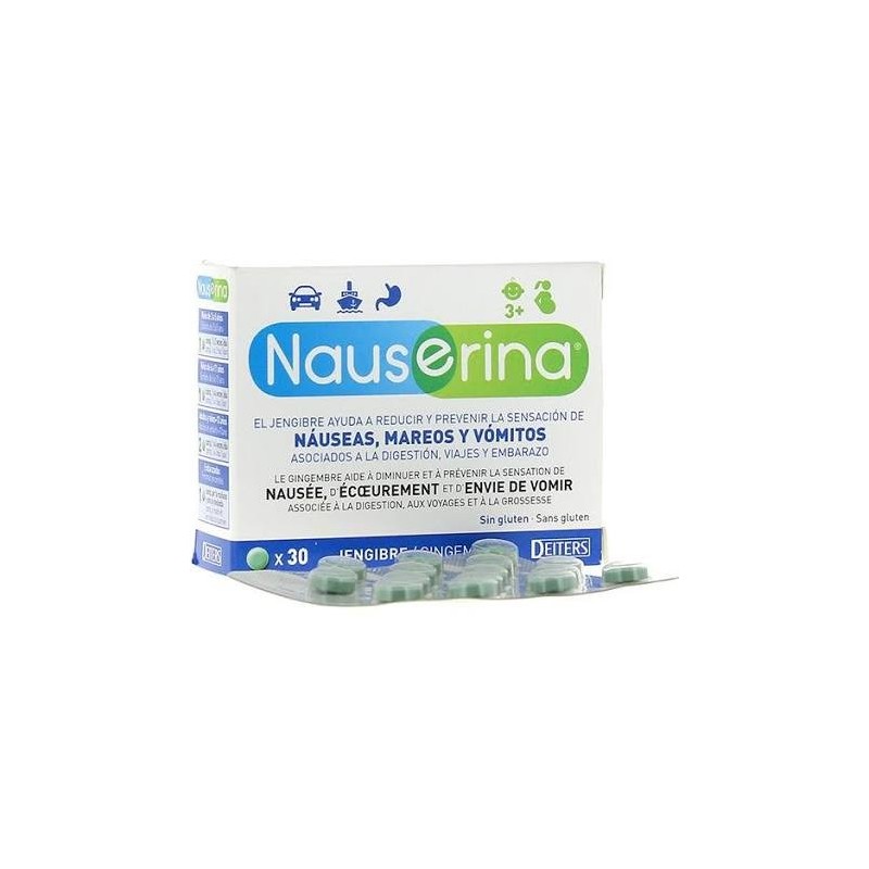 Nauserina Comprimidos Antimareo - 30 Comprimidos