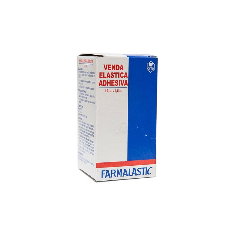 Farmalastic Venda Elástica Adhesiva 10cm x 450cm