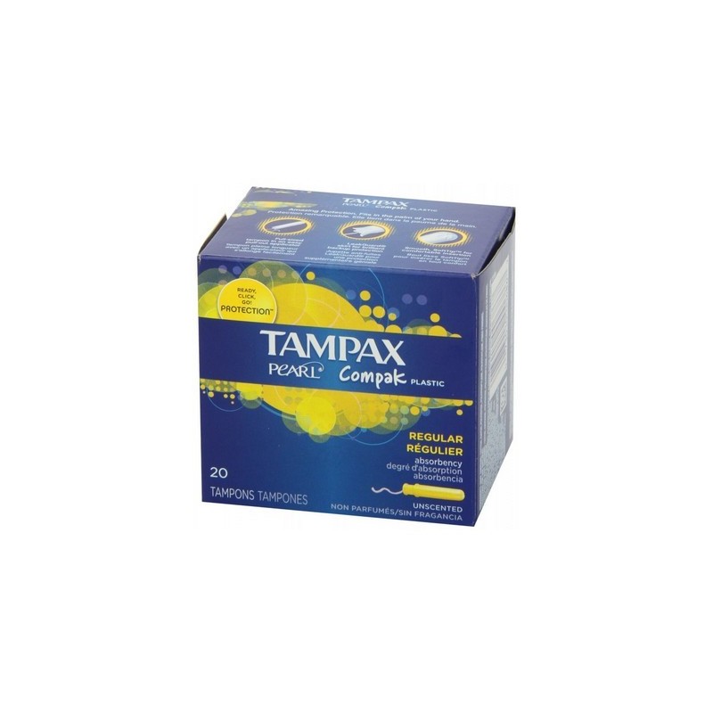 Tampax Compak Tampones Regular - 22 Tampones