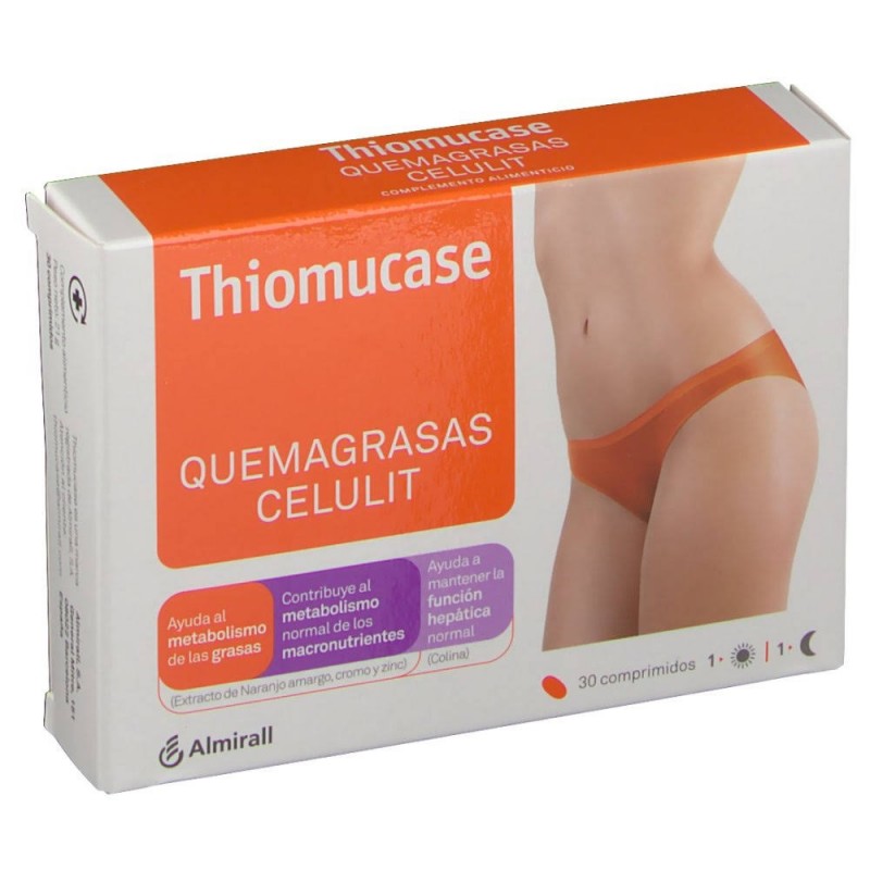 Thiomucase Quemagrasas Celulitis - 30 Comprimidos